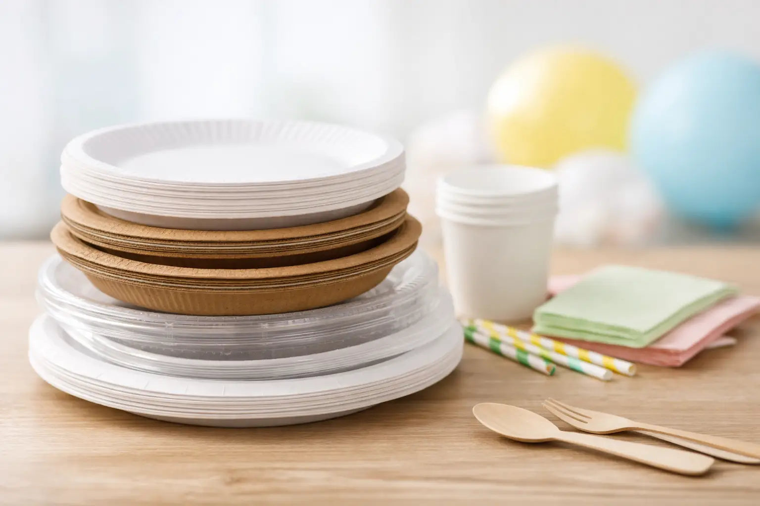 How Many Disposable Plates Needed?